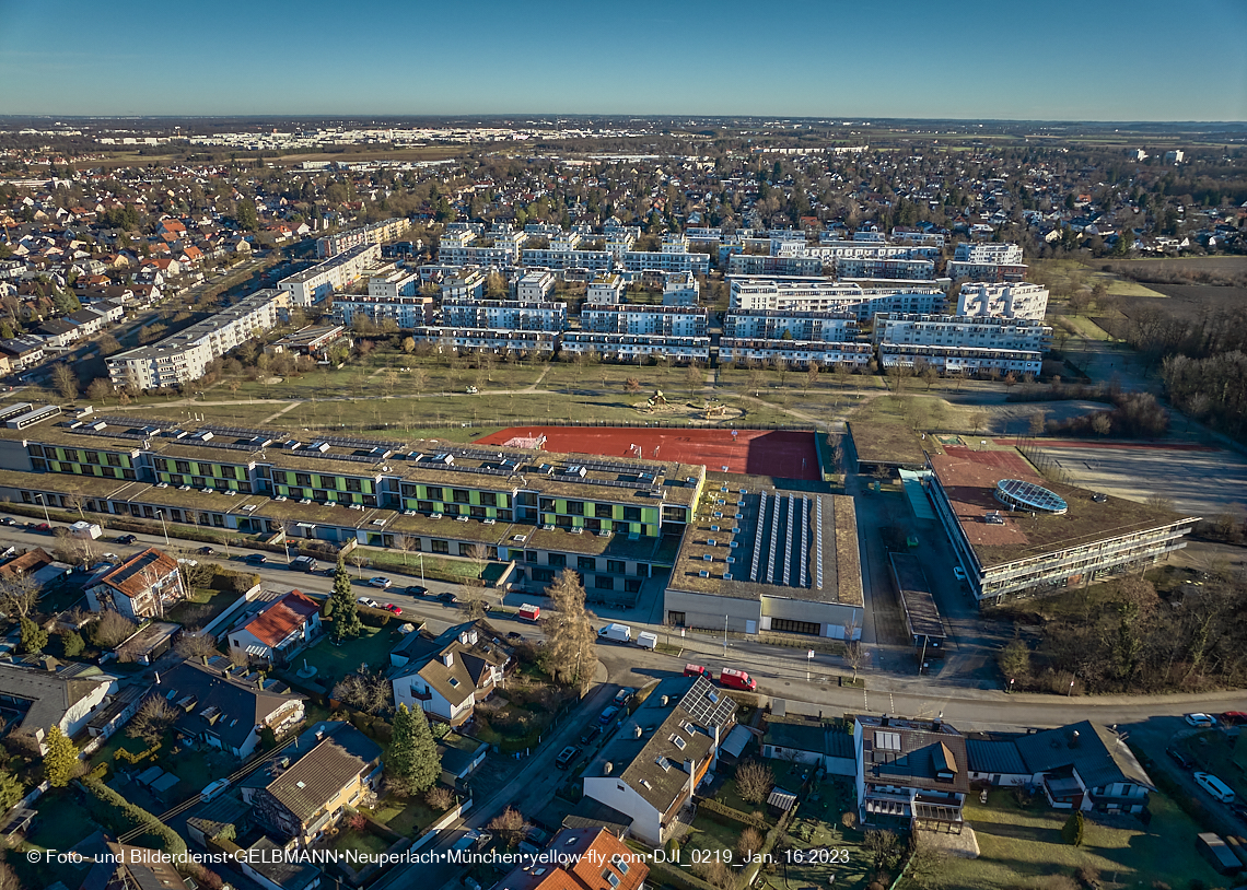 16.01.2023 - Trudering und Friedenspromenade